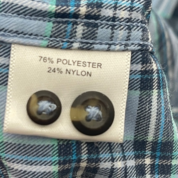 Peter Millar Crown Sport Grohl Performance Plaid Soft Size Small Blue - Picture 4 of 5